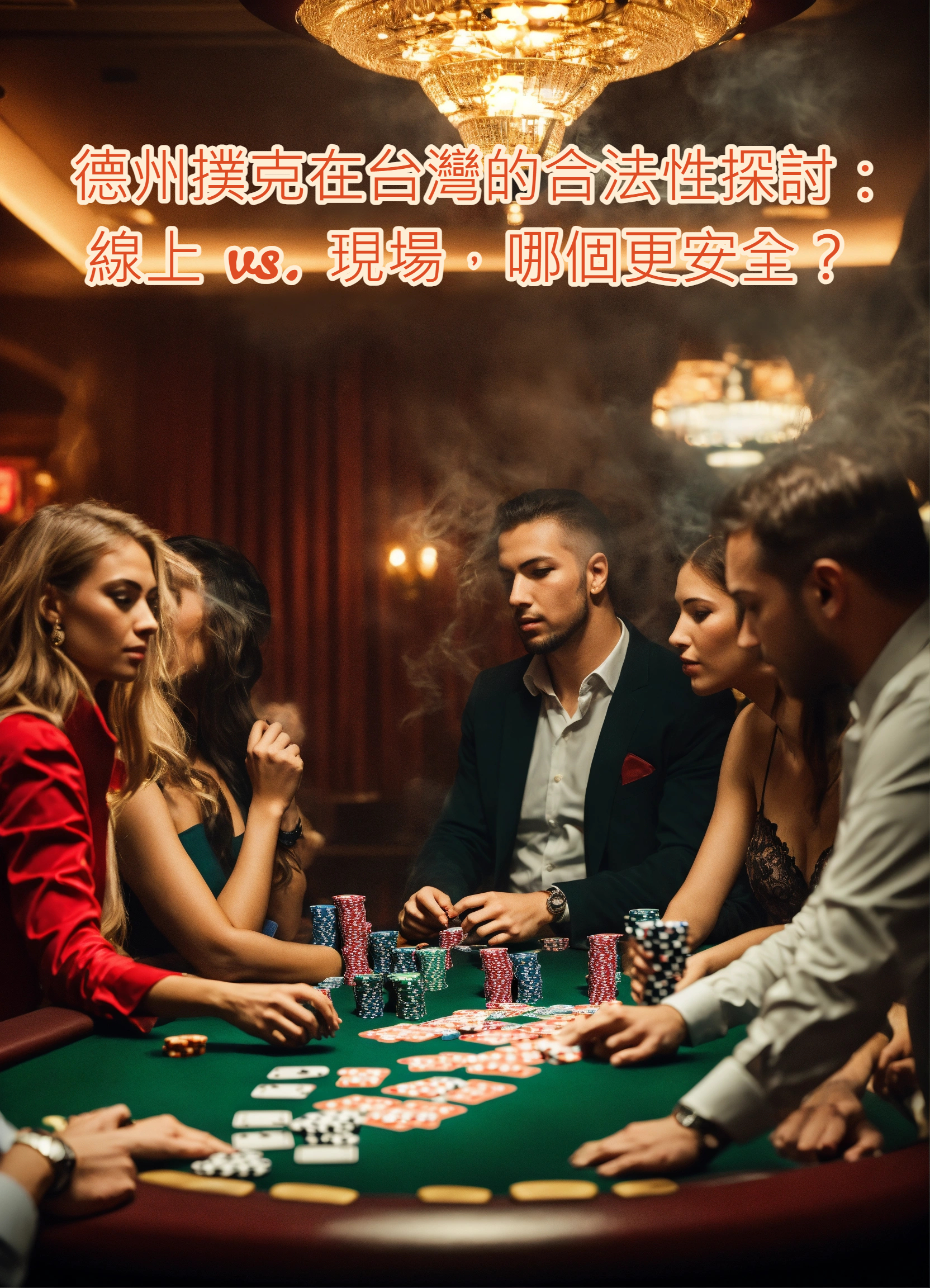 德州撲克在台灣的合法性探討：線上 vs. 現場，哪個更安全？